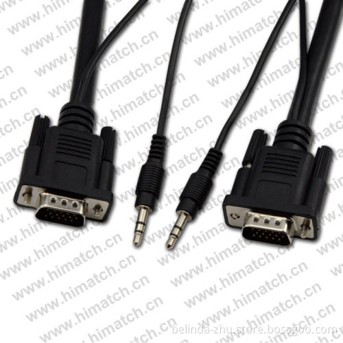 VGA Cable Male to Male with Audio